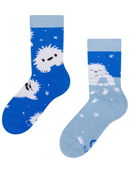 Chaussettes Chaudes Enfants Petit Yéti - Kiabi