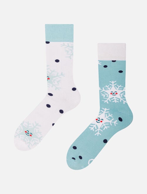 Chaussettes Chaudes Flocons de Neige Joyeux - Kiabi