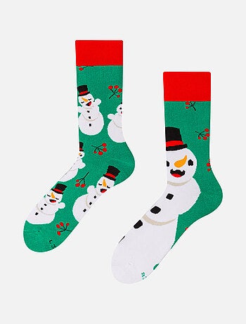 Chaussettes Chaudes M. et Mme Bonhomme de Neige