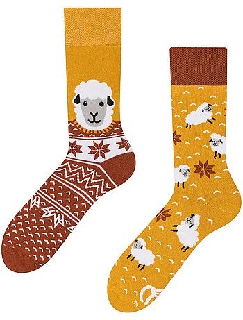 Chaussettes Chaudes Mouton dans un Pull