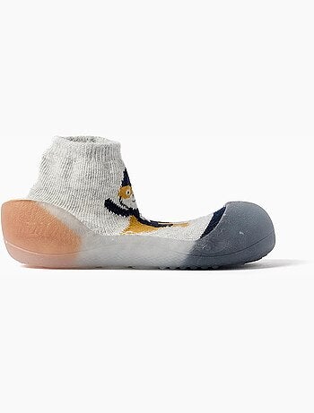 Chaussettes-chaussons avec imprimé super-héros