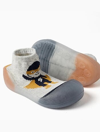 Chaussettes-chaussons avec imprimé super-héros