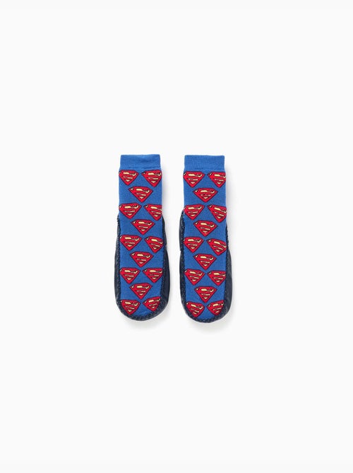 Chaussettes-chaussons avec semelle antidérapante et Superman - Kiabi Chaussettes-chaussons avec semelle antidérapante et Superman - Kiabi