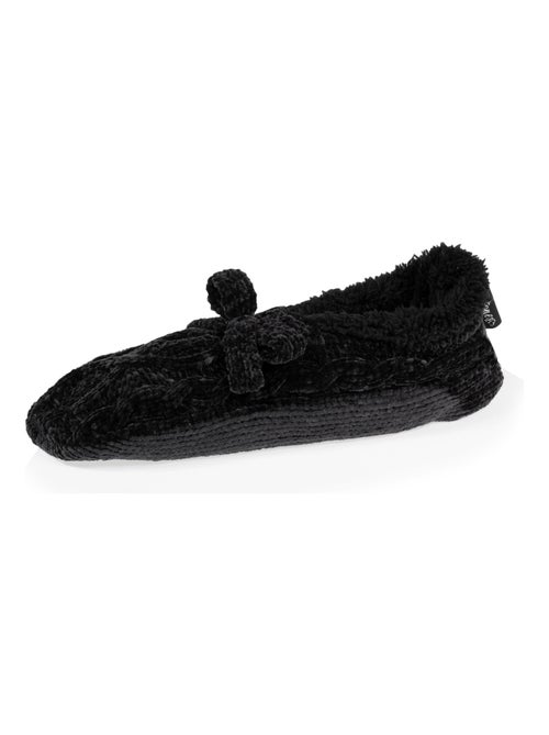 Chaussettes-chaussons femme nœud Isotoner - Kiabi