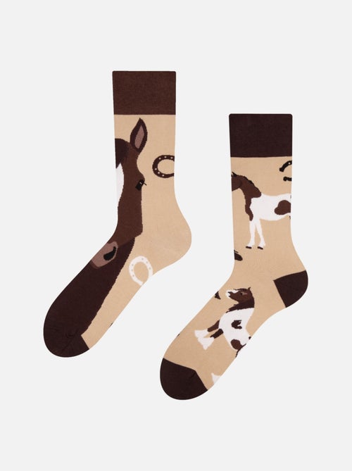 Chaussettes Chevaux - Kiabi