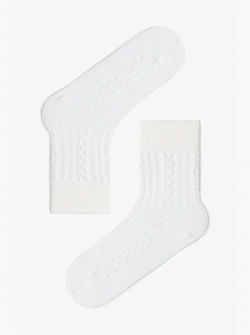 Chaussettes cheville à motif ours marshmallow cutie penti - Kiabi Chaussettes cheville à motif ours marshmallow cutie penti - Kiabi