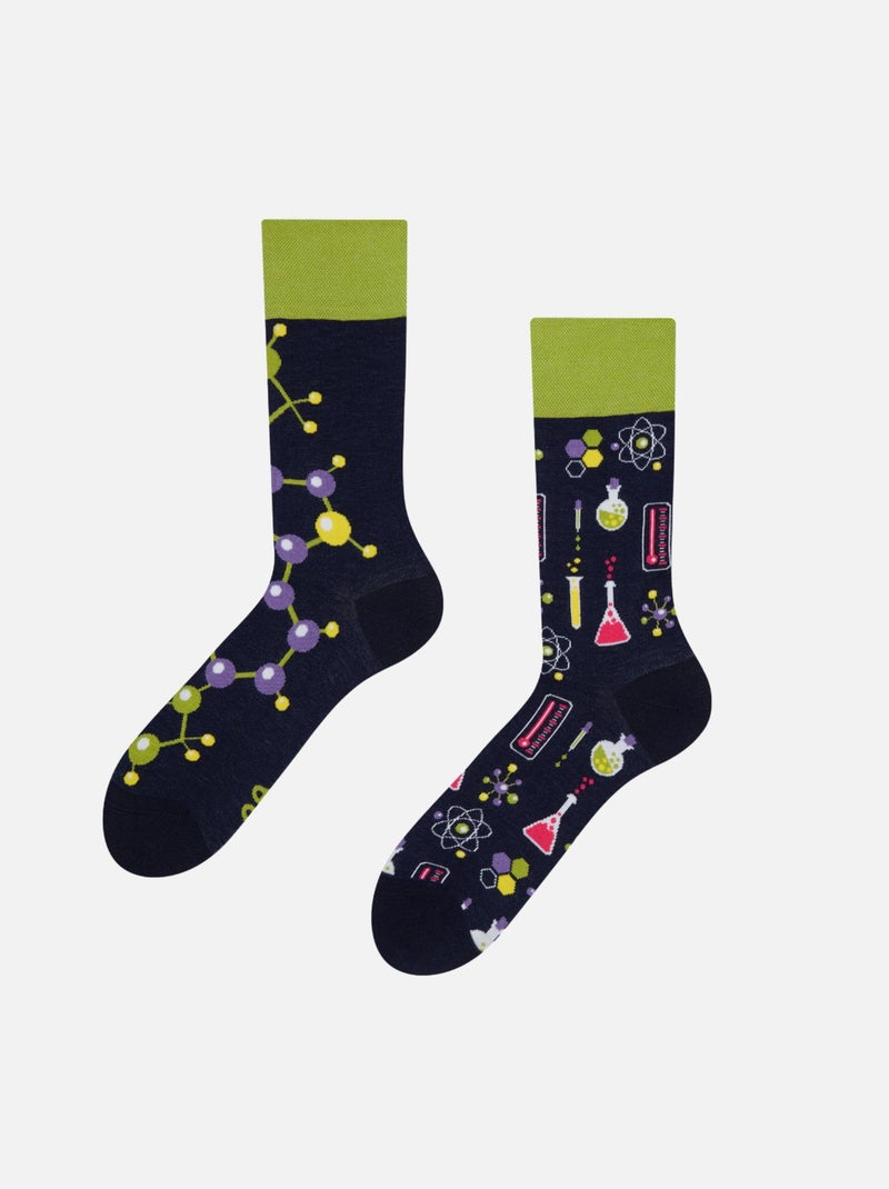 Chaussettes Chimie Noir - Kiabi