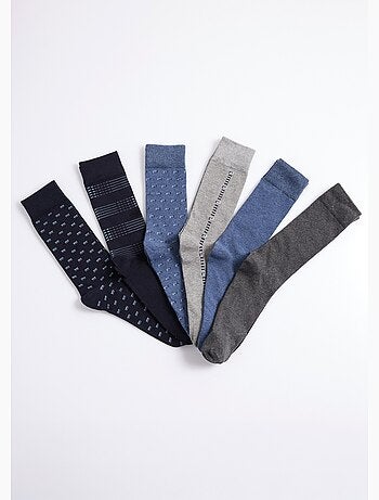 Chaussettes classiques assorties coton - AFIBEL