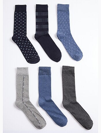 Chaussettes classiques assorties coton - AFIBEL
