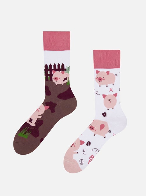 Chaussettes Cochons Joyeux - Kiabi