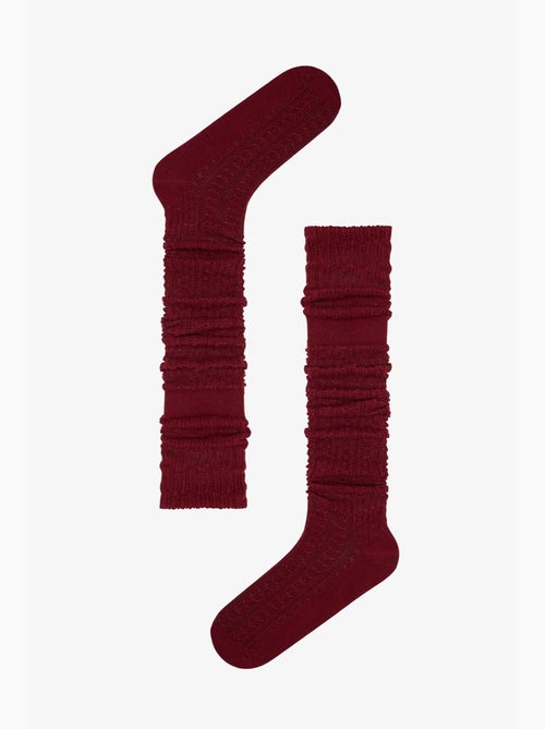 Chaussettes colosio mi-hautes à motif ajouré penti - Kiabi Chaussettes colosio mi-hautes à motif ajouré penti - Kiabi