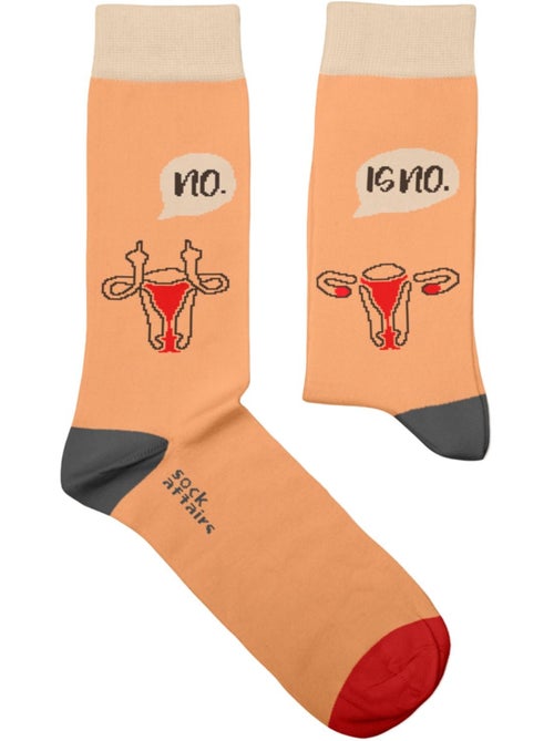 Chaussettes Coton Bio Non, C'est NON - Kiabi