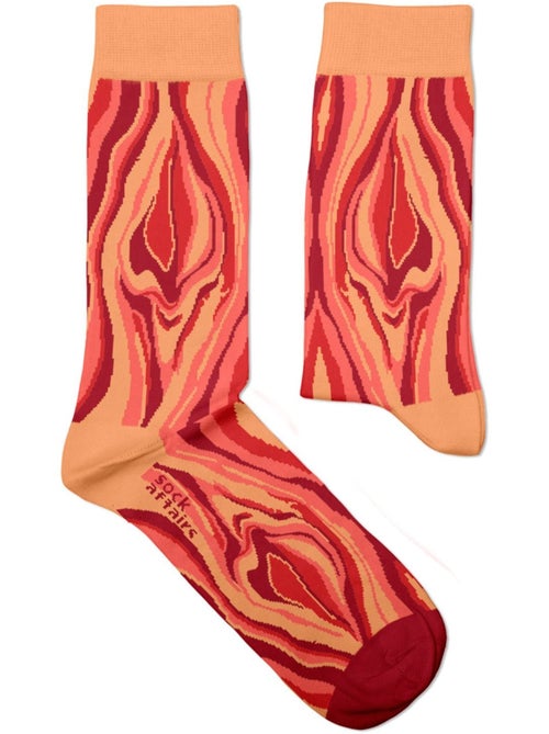 Chaussettes Coton Bio Vulves - Kiabi