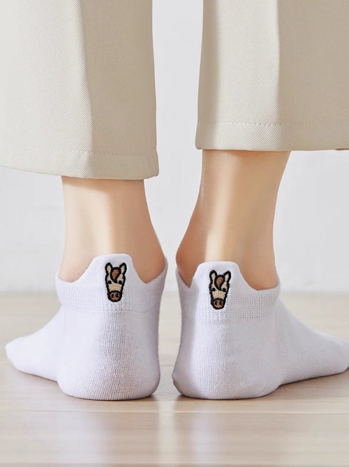Chaussettes Coton Languette Cheval | Titeschaussettes - Kiabi