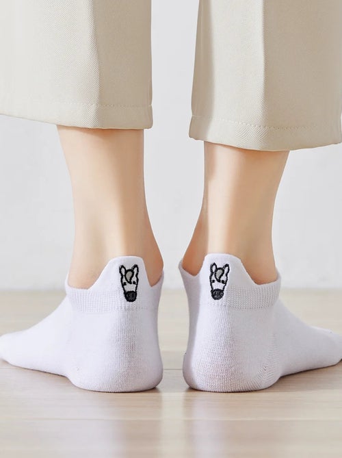 Chaussettes Coton Languette Cheval | Titeschaussettes - Kiabi