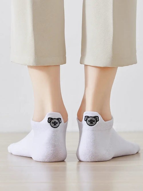 Chaussettes Coton Languettes Jungle| Titeschaussettes - Kiabi