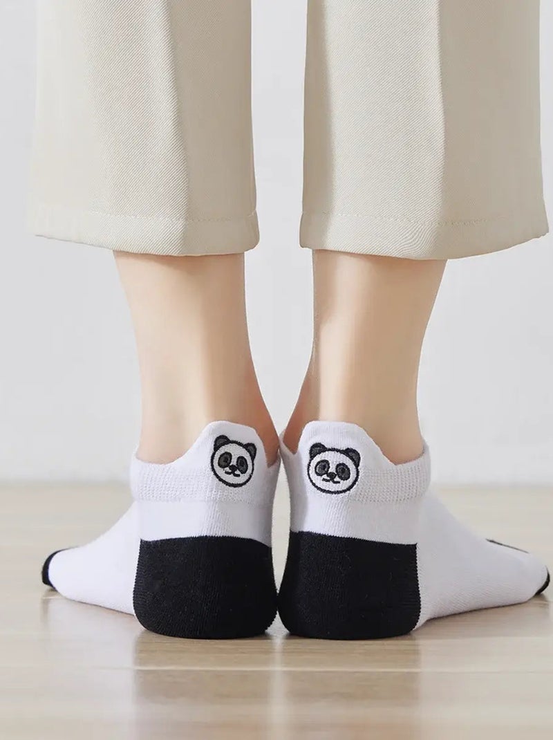 Chaussettes Coton Languettes Jungle| Titeschaussettes Blanc Noir Gris - Kiabi