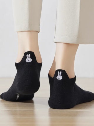 Chaussettes Coton Languettes Lapin | Titeschaussettes