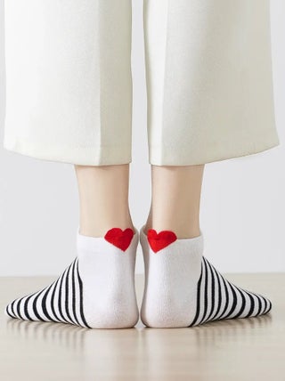 Chaussettes Coup de Coeur Marine | Titeschaussettes