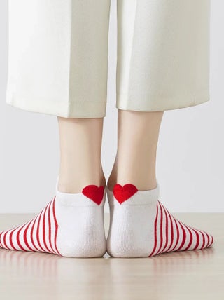 Chaussettes Coup de Coeur Marine | Titeschaussettes