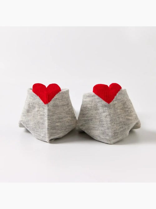 Chaussettes Coup de Coeur Unies - Kiabi