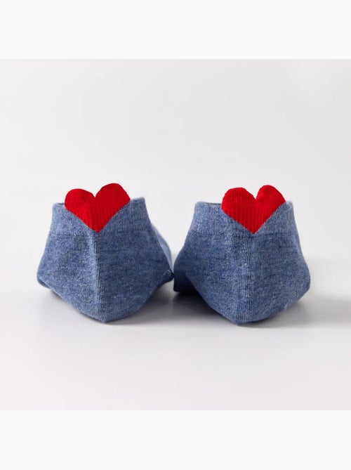 Chaussettes Coup de Coeur Unies - Kiabi