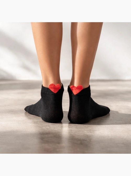 Chaussettes Coup de Coeur Unies - Kiabi