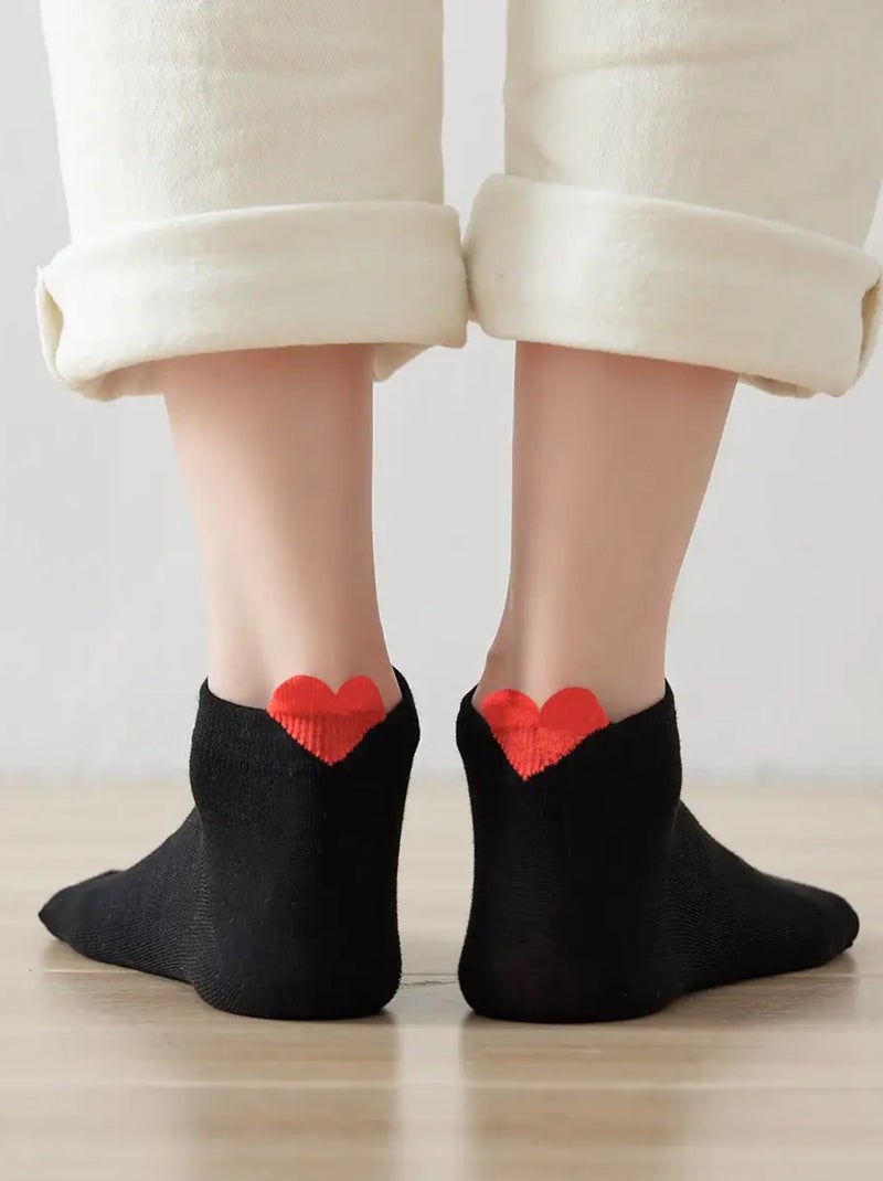 Chaussettes Coup de Coeur Unis | Titeschaussettes Noir - Kiabi