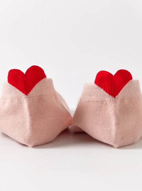 Chaussettes Coup de Coeur Unis | Titeschaussettes - Kiabi