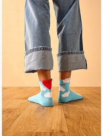 Chaussettes Courtes Cutecore Amour Dans L'Air