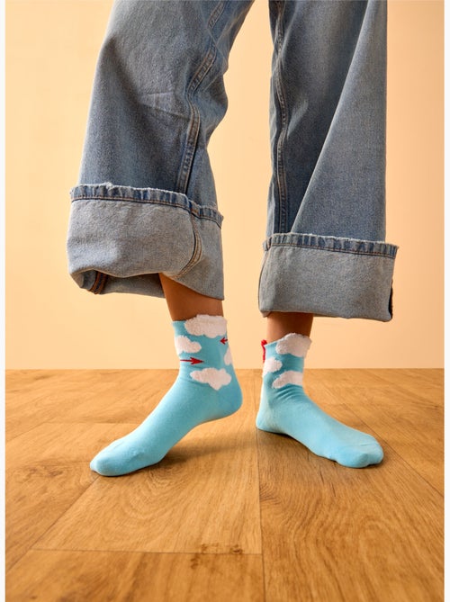 Chaussettes Courtes Cutecore Amour Dans L'Air - Kiabi