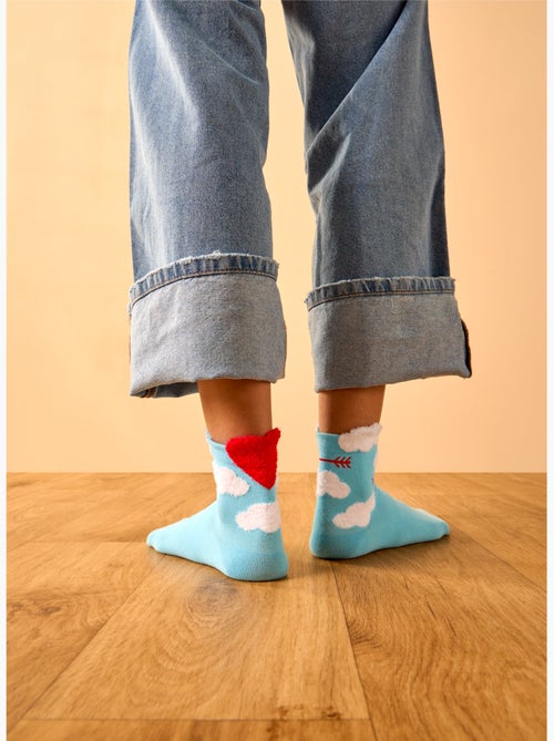 Chaussettes Courtes Cutecore Amour Dans L'Air - Kiabi