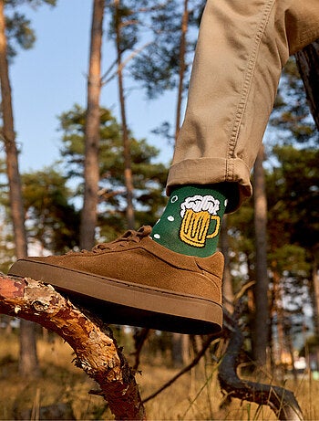 Chaussettes courtes Dedoles Bière et Bulles