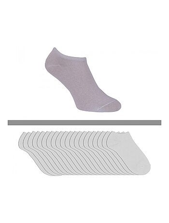 Chaussettes courtes enfants lot de 20