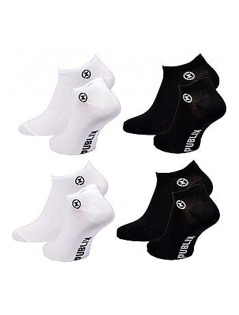 Chaussettes Courtes femme NO PUBLIK - Pack de 4