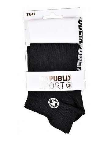 Chaussettes Courtes femme NO PUBLIK - Pack de 4