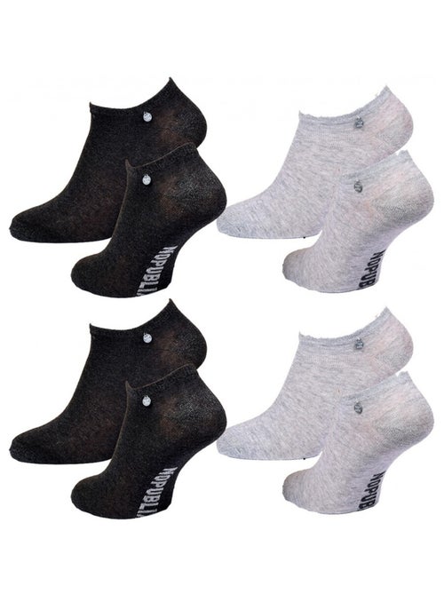 Chaussettes Courtes femme NO PUBLIK - Pack de 4 - Kiabi