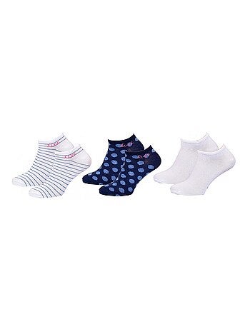 Chaussettes Courtes femme TWINDAY - Pack de 6
