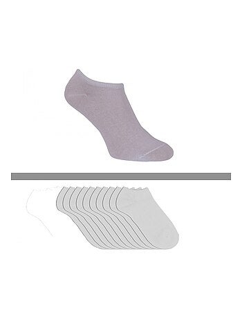 Chaussettes courtes homme lot de 10