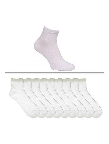 Chaussettes courtes homme lot de 9