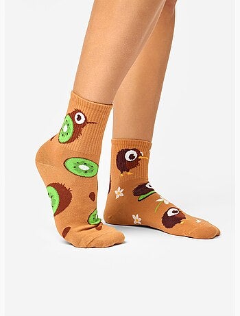 Chaussettes Courtes Kiwi l'Oiseau