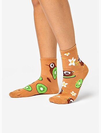 Chaussettes Courtes Kiwi l'Oiseau