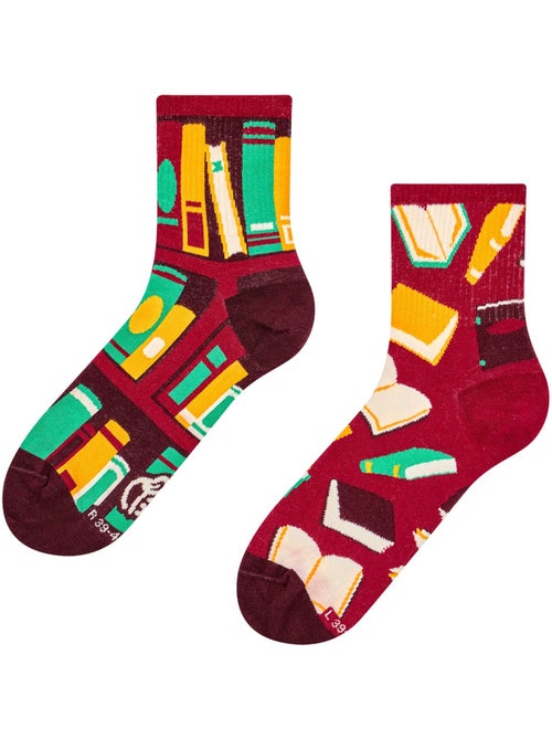 Chaussettes Courtes Livres - Kiabi