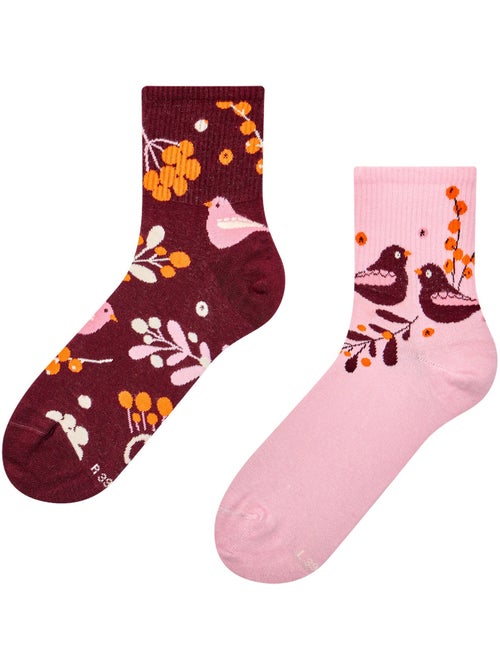 Chaussettes Courtes Oiseaux & Baies - Kiabi