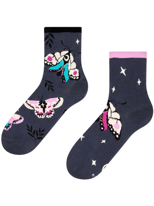 Chaussettes Courtes Papillons de Nuit - Kiabi