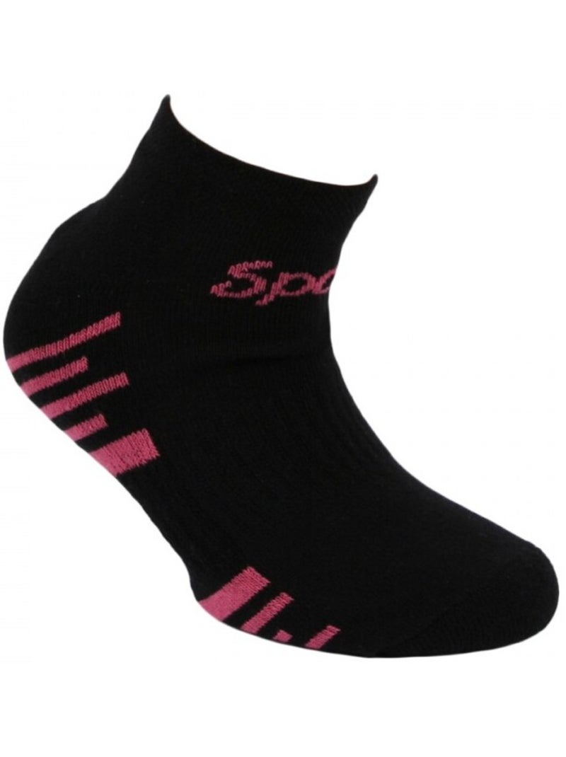 Chaussettes courtes sport fille lot de 6 Blanc Multicolore Blanc - Kiabi