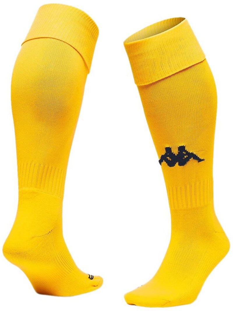 Chaussettes de foot homme kappa Jaune - Kiabi