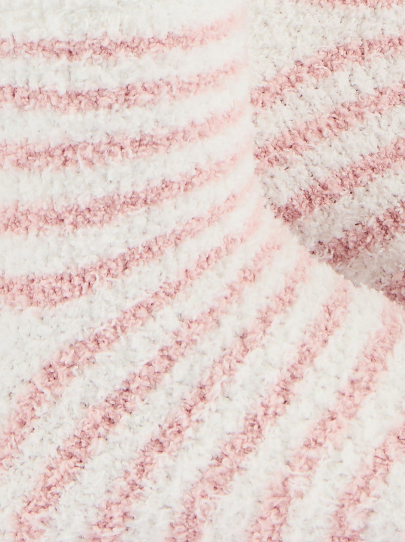 Chaussettes de lit Thermolactyl - Damart Rose pâle - Kiabi
