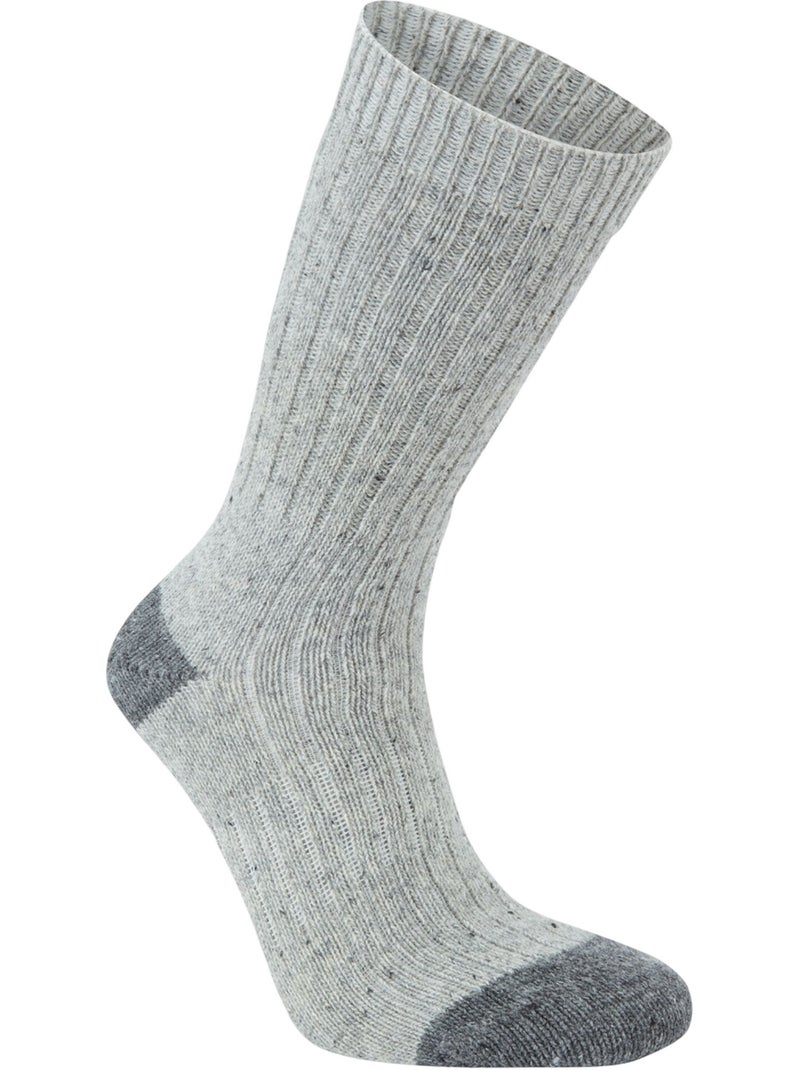 Chaussettes de marche bicolores motif/style petites taches torver - craghoppers Gris clair - Kiabi