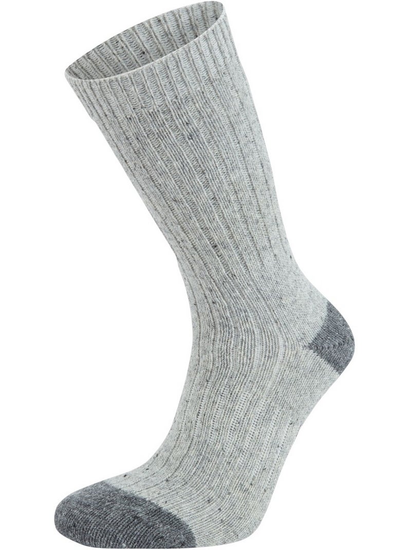 Chaussettes de marche bicolores motif/style petites taches torver - craghoppers Gris clair - Kiabi